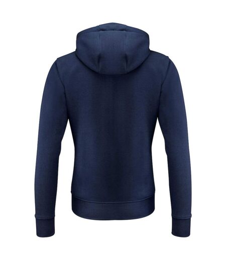 Womens/ladies Westwood Full Zip Hoodie Navy James Harvest