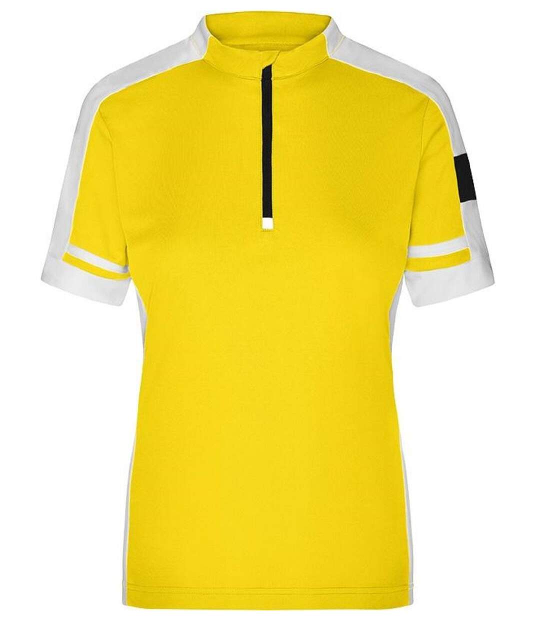 maillot cycliste - femme - JN451 - jaune-2