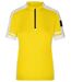 maillot cycliste - femme - JN451 - jaune