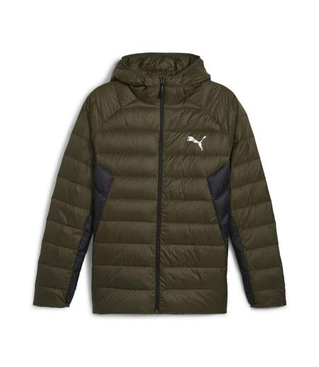 Doudoune kaki homme puma packlite hooded down
