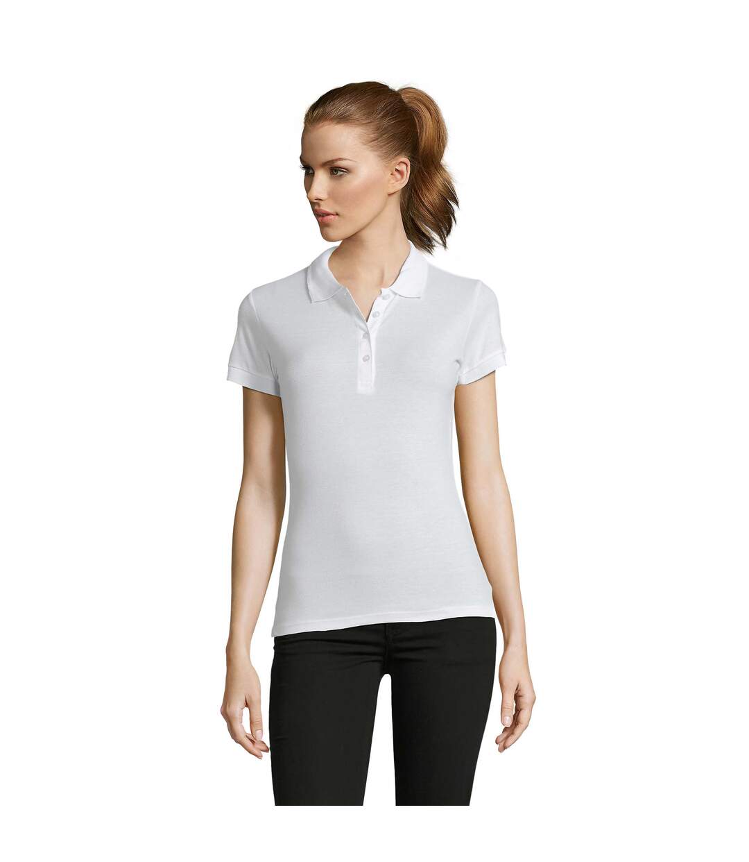 Polo Passion Femme Blanc SOLS-2