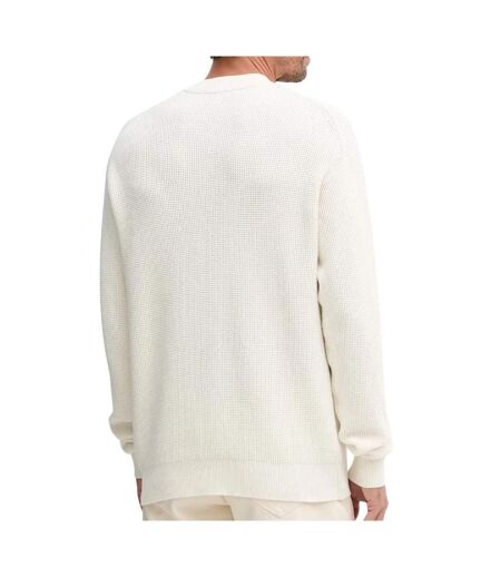 Sweat blanc homme calvin klein 350terry monog yas