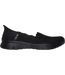 Womens/ladies Seager Believe It Trainers Black Skechers-3