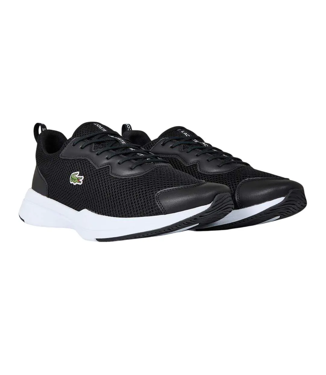Baskets Neo Runbase Homme Noir Blanc Lacoste-1