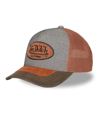 Casquette rucker avec filet adulte mix matière Shield Vondutch