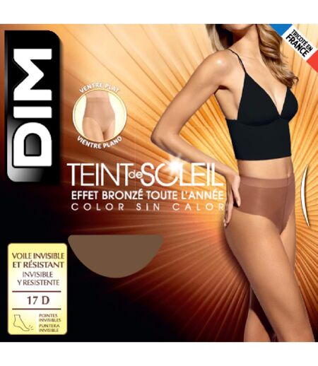 Collant ventre plat 17D TEINT DE SOLEIL