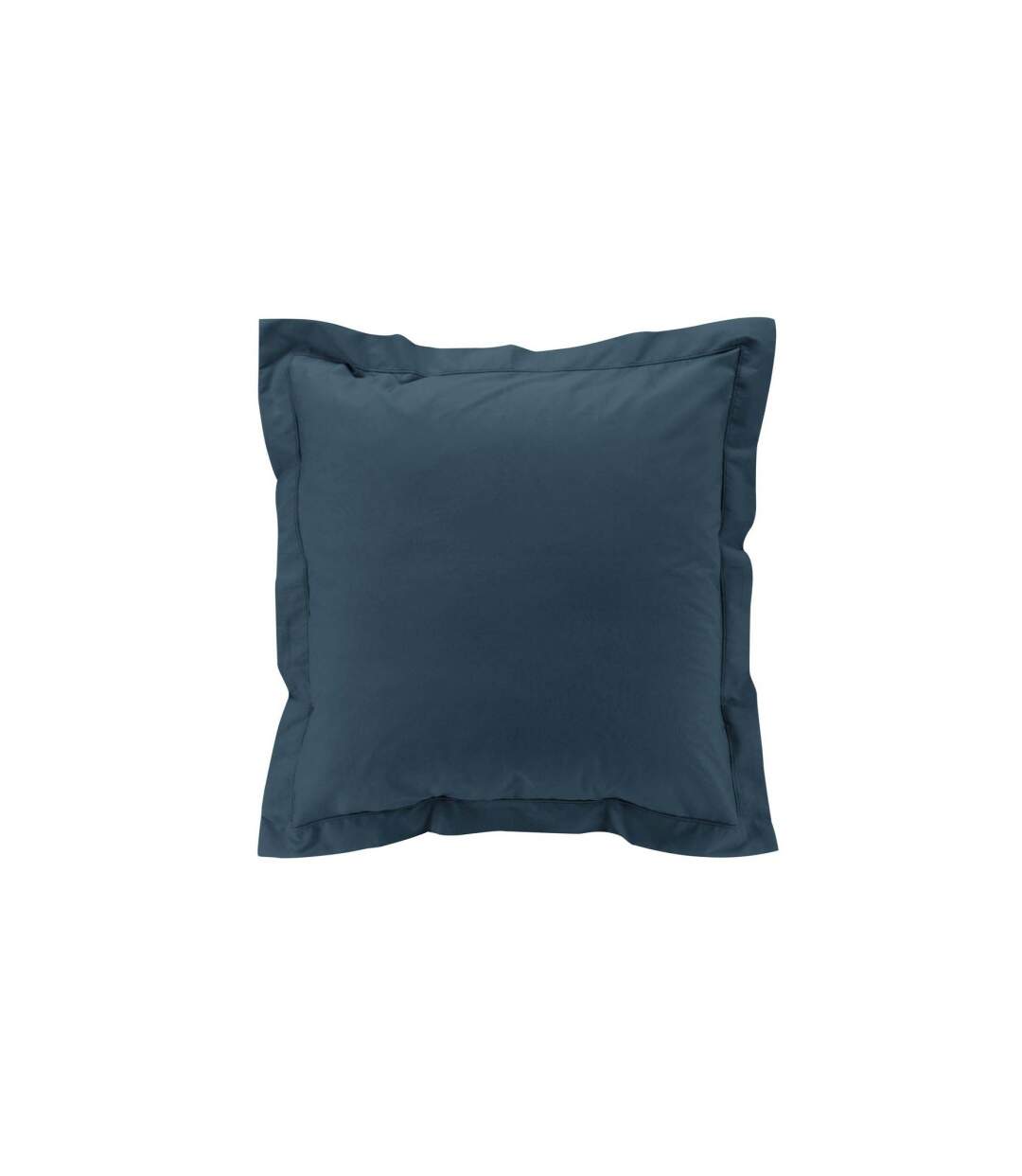 Taie d'Oreiller Percaline 63x63cm Bleu Nuit-1