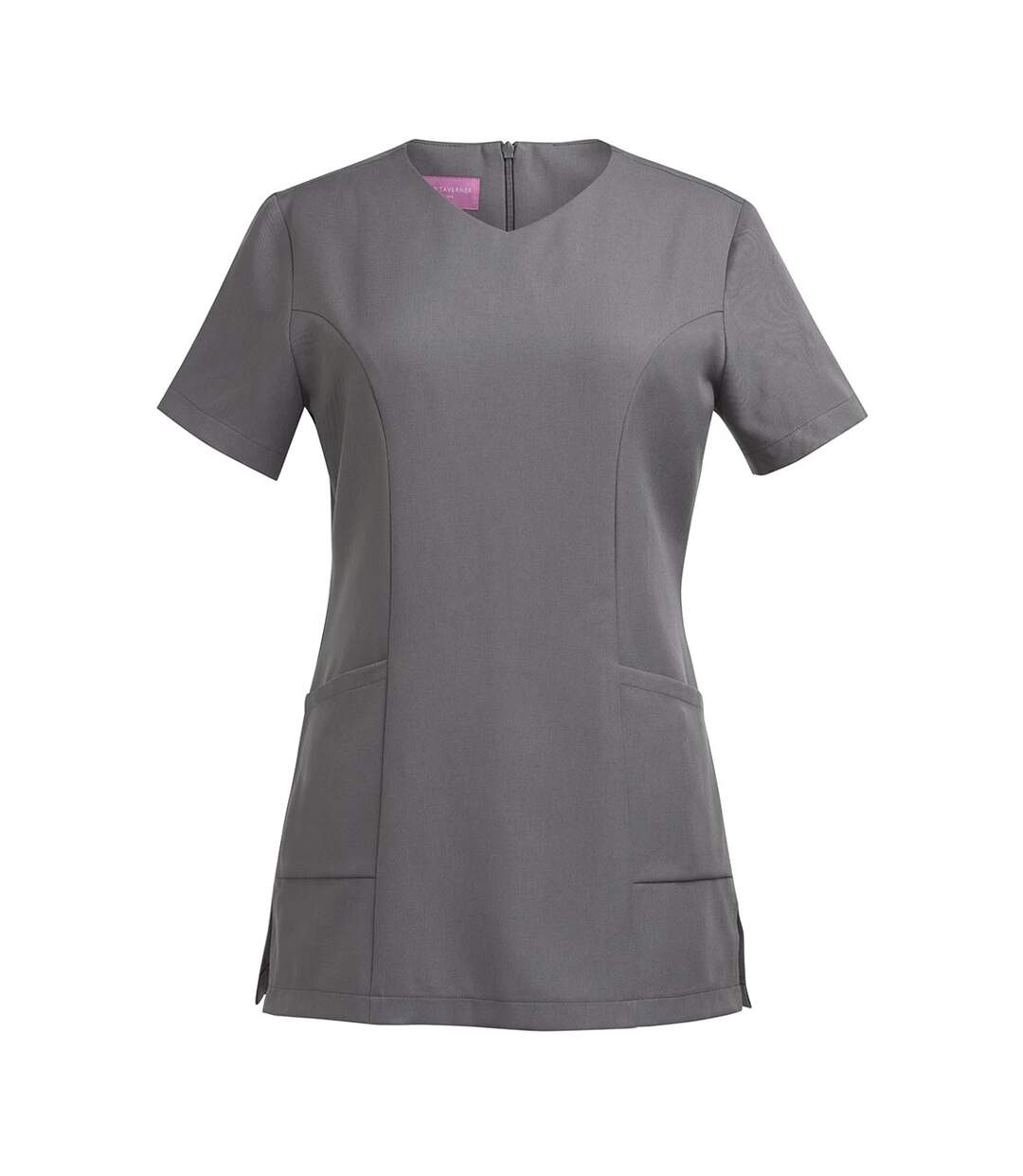 Womens/ladies Lockhart Tunic Grey Brook Taverner-2