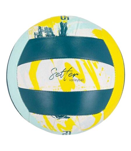Ballon De Volley-ball Setter Taille 5 Vert Jaune Spokey