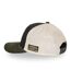 Casquette trucker semi curve visiere en velours avec badge Vondutch-4