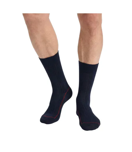 Chaussettes mi-hautes côtelées Mode