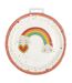 Lot de 6 Assiettes en Carton Nuage Rainbow 23cm Blanc-3