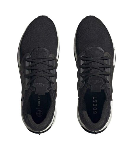 Mens X_plrboost Suede Trainers Black Grey White Adidas