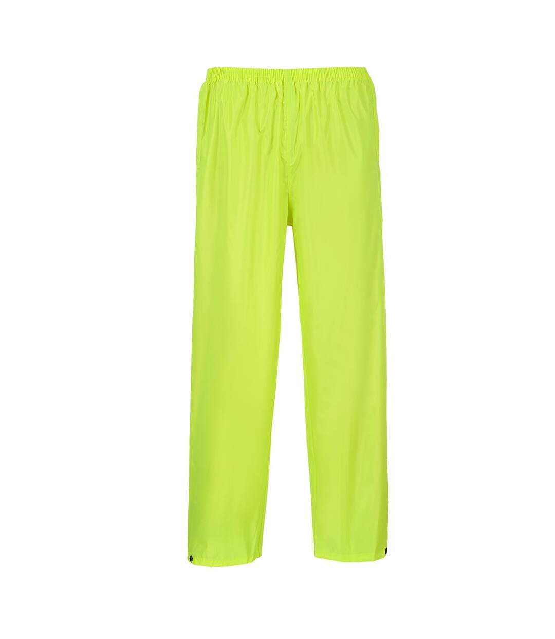 Mens classic rain trousers yellow Portwest-1