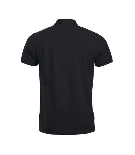 Polo manhattan homme noir Clique