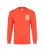 T-shirt Manches Longues Motif/style Rétro Homme Orange Holland-1