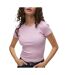 T-shirt rose femme vero moda chloe - l-1