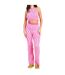 Pantalon Motif/style Imprimé Tourbillonnant Femme Rose Missy Empire-3
