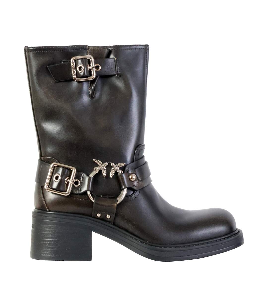 Bottes Cuir Pinko Alys 02-2