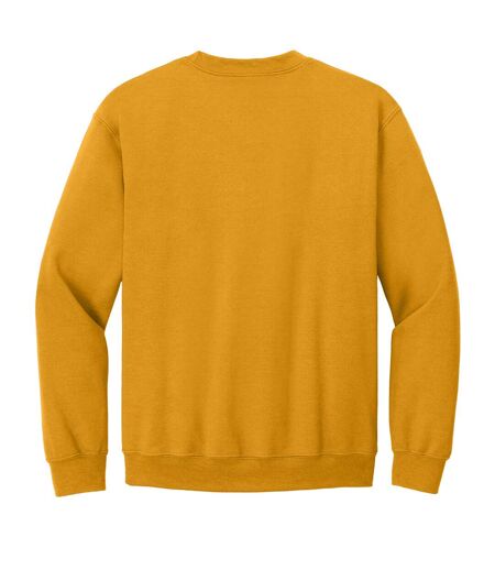 Sweat Adulte Jaune Or Gildan