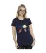 Disney T-shirt coton The Little Mermaid Club Femme/Ladies (Bleu marine) - UTBI26354-2