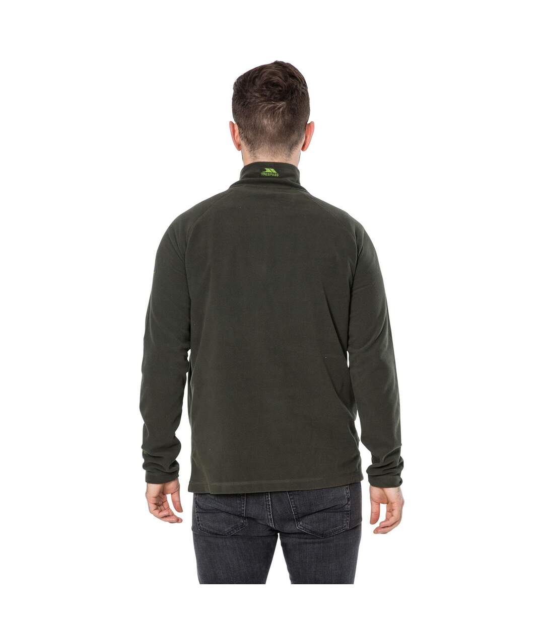 Polaire Blackford Homme Vert Foncé Trespass-4