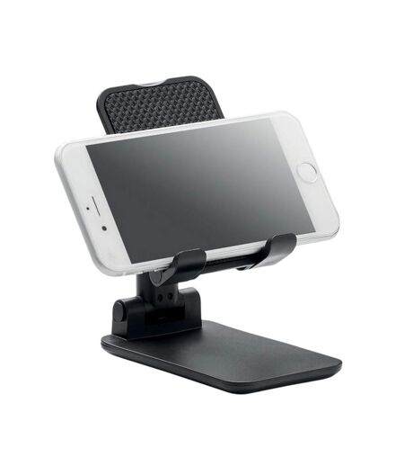 Flob abs plastic foldable mobile phone stand one size black MidOcean