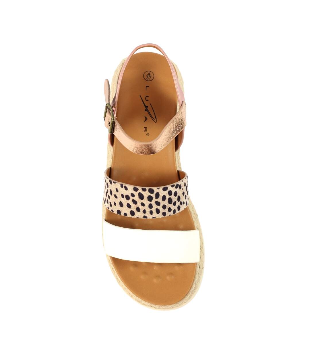 Sandales Summer Femme Blanc Lunar-4