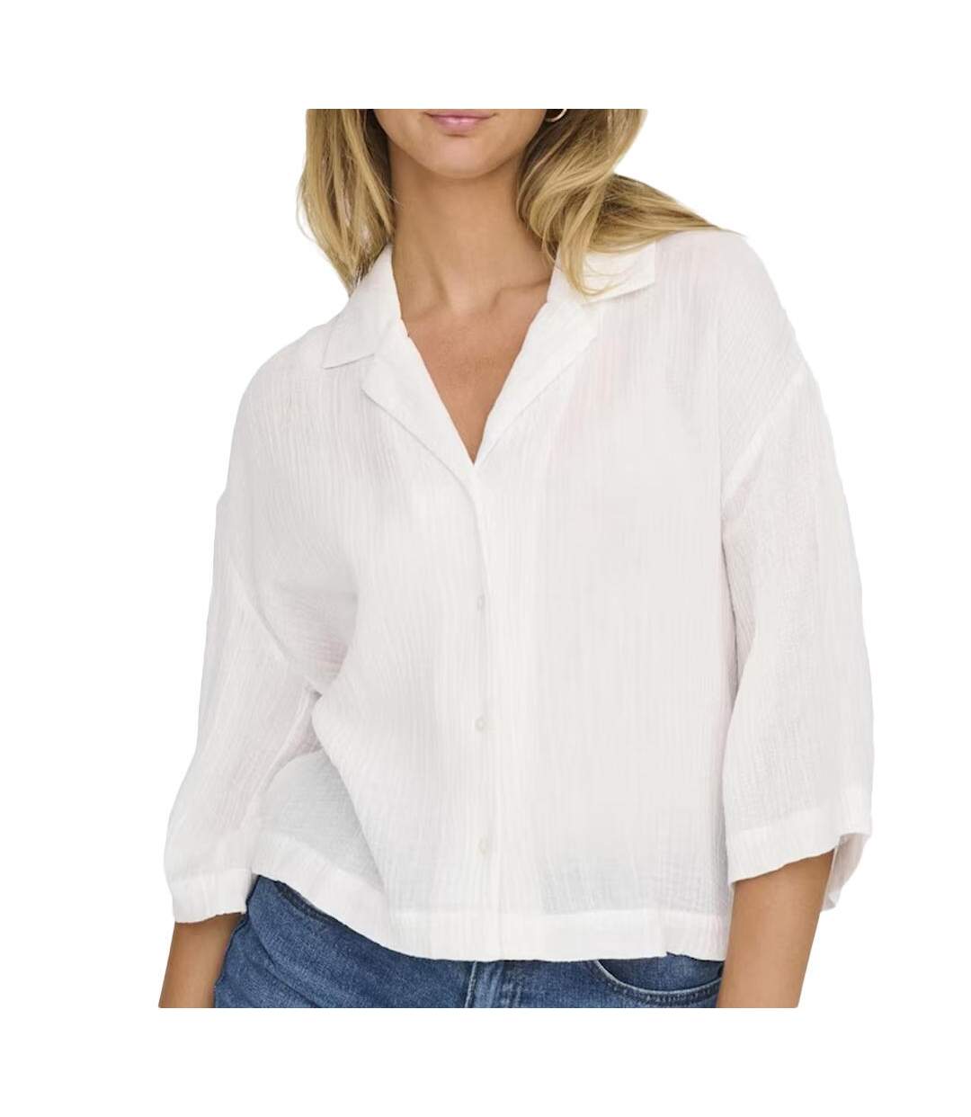 Chemise Blanche Femme JDY Uma - L-1