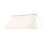 Canvas Cosmetic Bag One Size Natural Light Grey Westford Mill-2