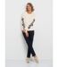 Pull manches avec broderies fantaisie-4