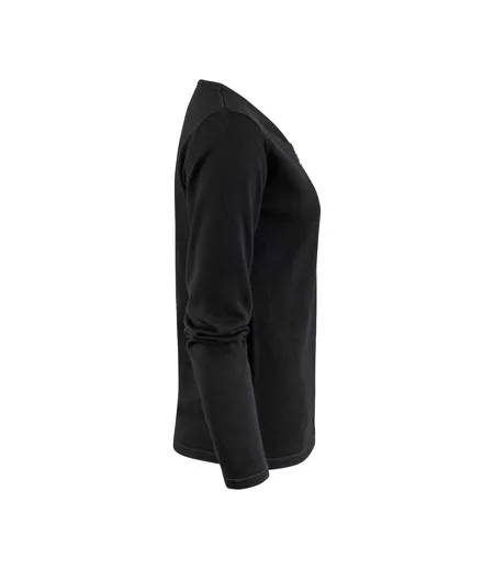 Cardigan Femme Noir James Harvest