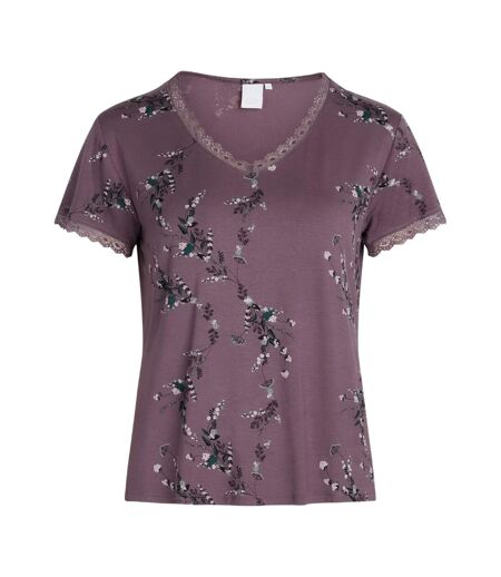 T-shirt Motif/style Floral Jordan Femme Violet CCDK Copenhagen