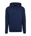 Sweat À Capuche Adulte Bleu Marine Clair Build Your Brand-1