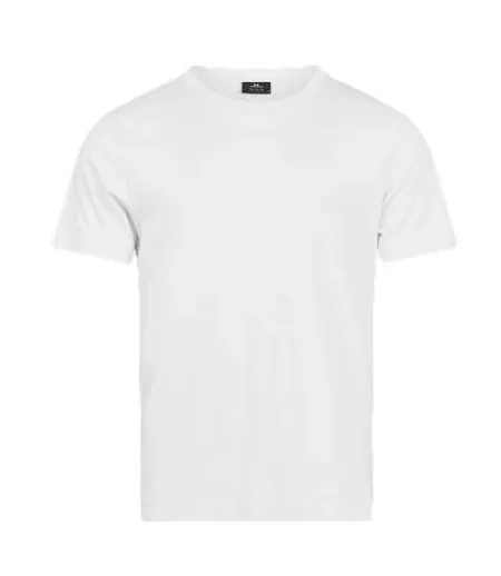 T-shirt Motif/style Uni Homme Blanc Tee Jays