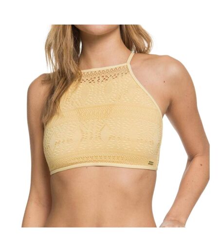 Haut De Bikini Jaune Femme Roxy Sweet Wildness - S