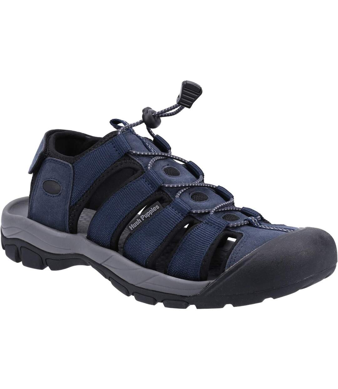 Sandales peru homme bleu marine Hush Puppies-1