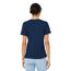 T-shirt femme bleu marine Bella + Canvas-2