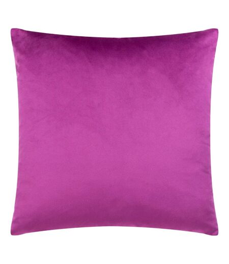 Faux-velvet cushion cover 45cm x 45cm multicoloured Heya Home