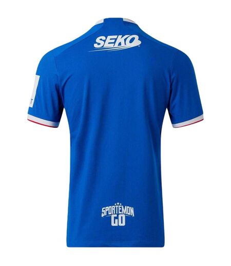 Réplique De Maillot De Foot Motif/style Rangers Fc Pro Femme Bleu Castore