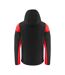 Veste Softshell Prime Homme Noir Rouge Printer-2