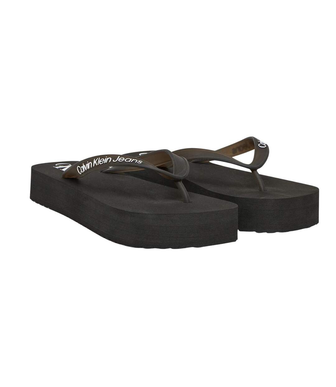 Tongs Femme Noir Calvin Klein-1