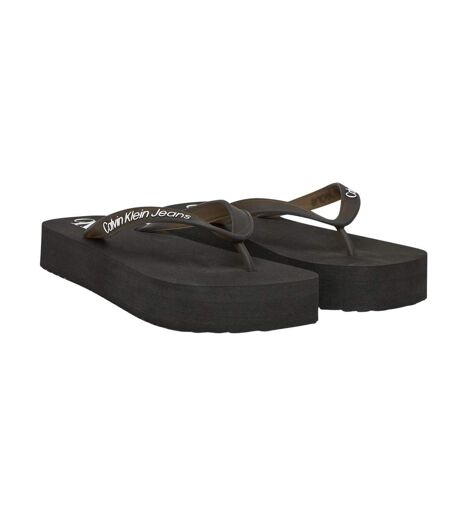 Tongs Femme Noir Calvin Klein