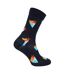 Mens & Ladies Fish & Chips Patterned Socks-1