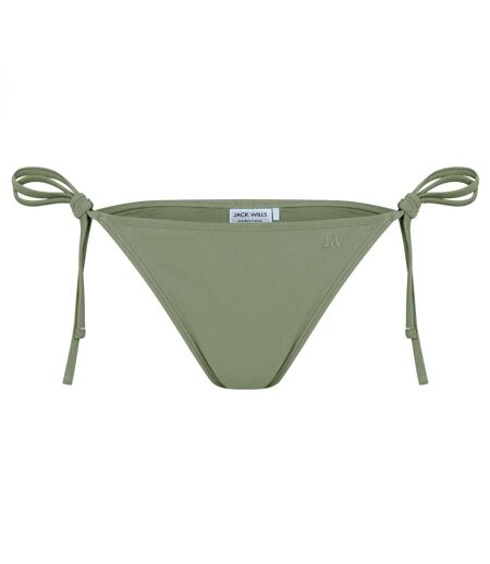Bas De Maillot De Bain Motif/style Uni Femme Vert Kaki Jack Wills