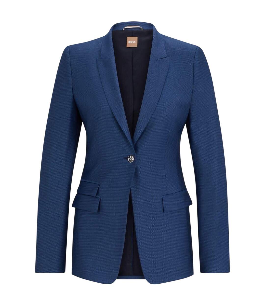 Blazer Femme Bleu Boss-2