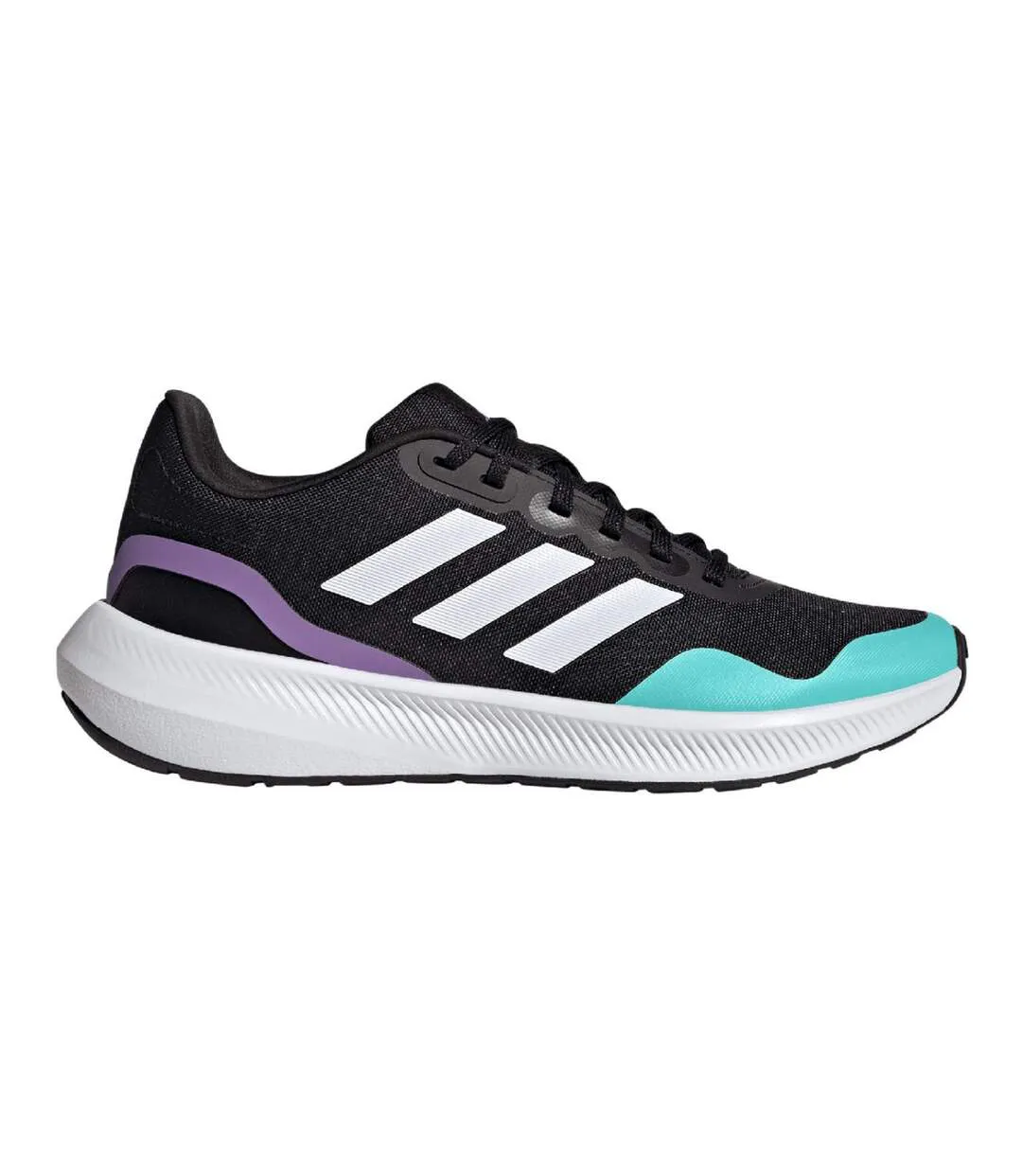Chaussures Entraînement Runfalcon Femme Noir Violet Sombre Adidas-1