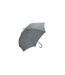 Parapluie automatique golf 120 cm poignée canne bois - 7350 - gris