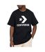 T-shirt Noir Homme Converse Center Star Chev - L-1