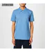 Mens Passenger Box Logo Polo Shirt Sky Blue Boss-1